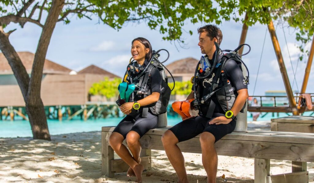 Diving with Crown & Champa Resorts in Maldives