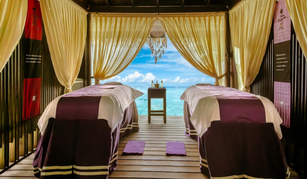 Overwater Spa at Kuredu